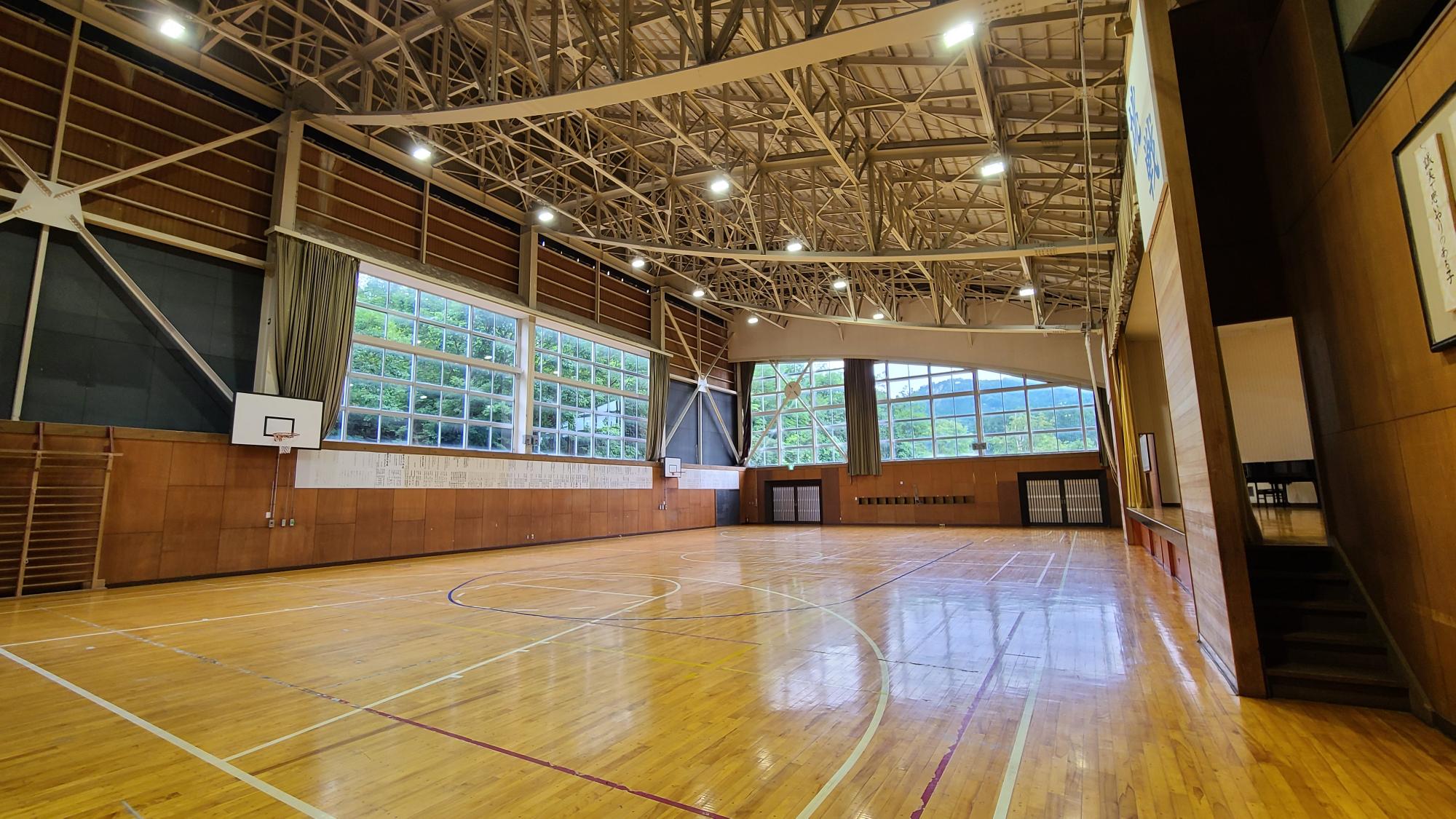 肘折生涯学習センター体育館