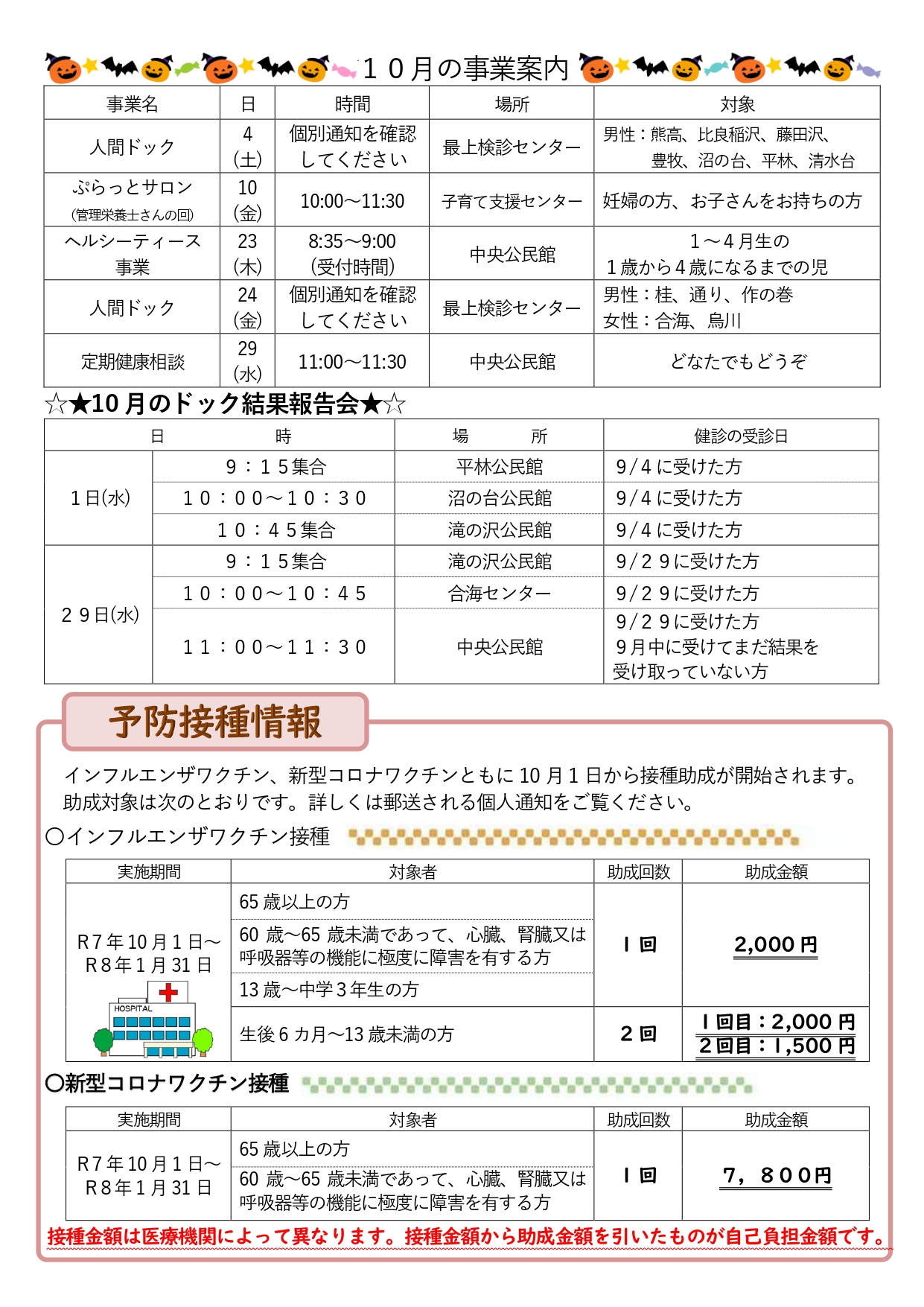 健康だよりR7.10月2