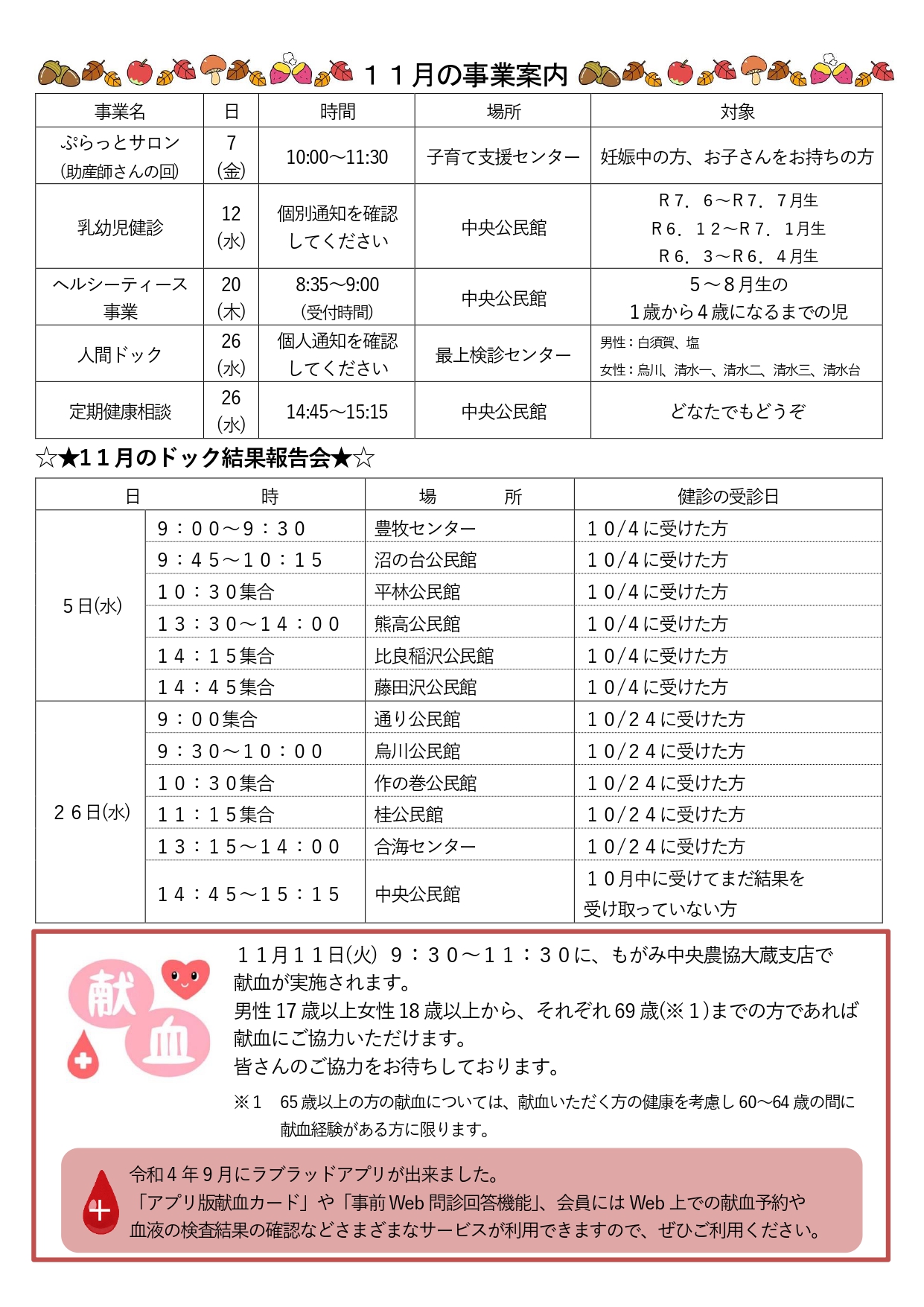 健康だよりR7.11月2