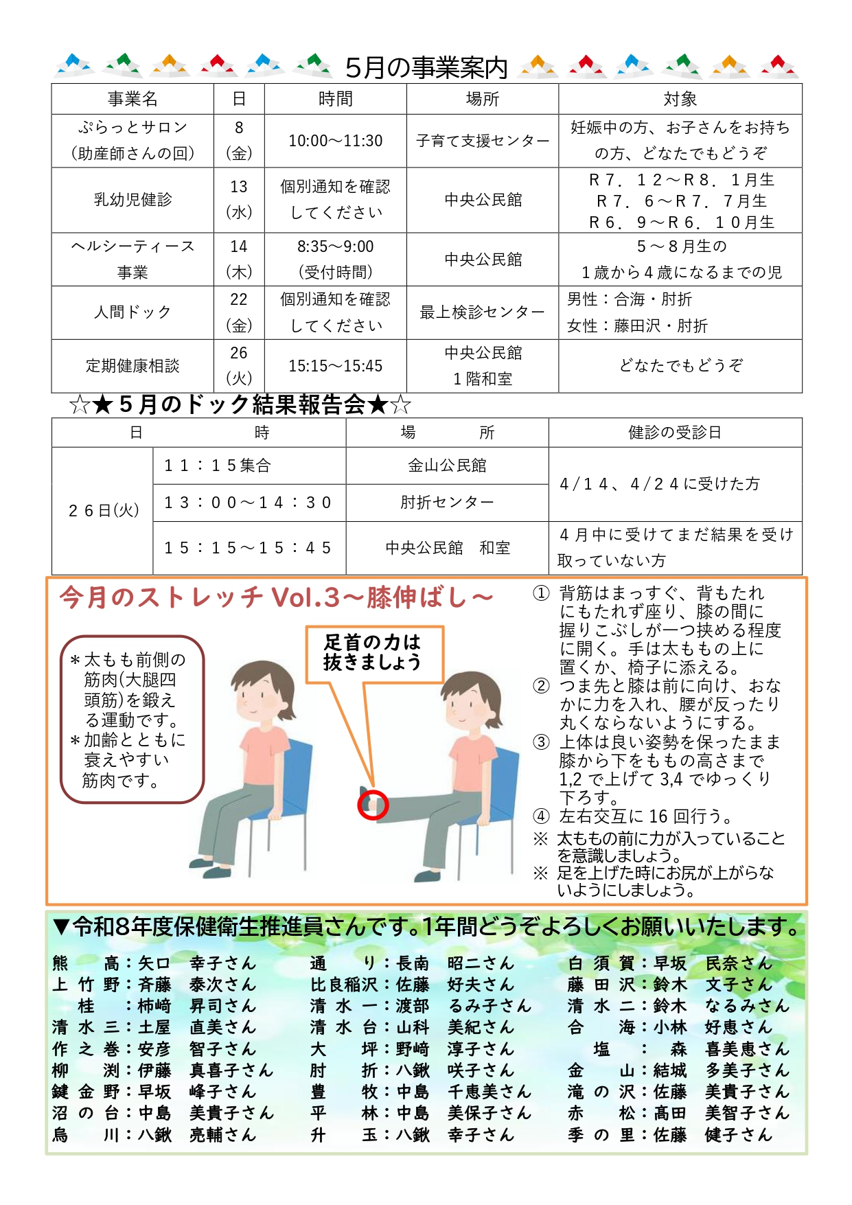 健康だよりR8.5月2