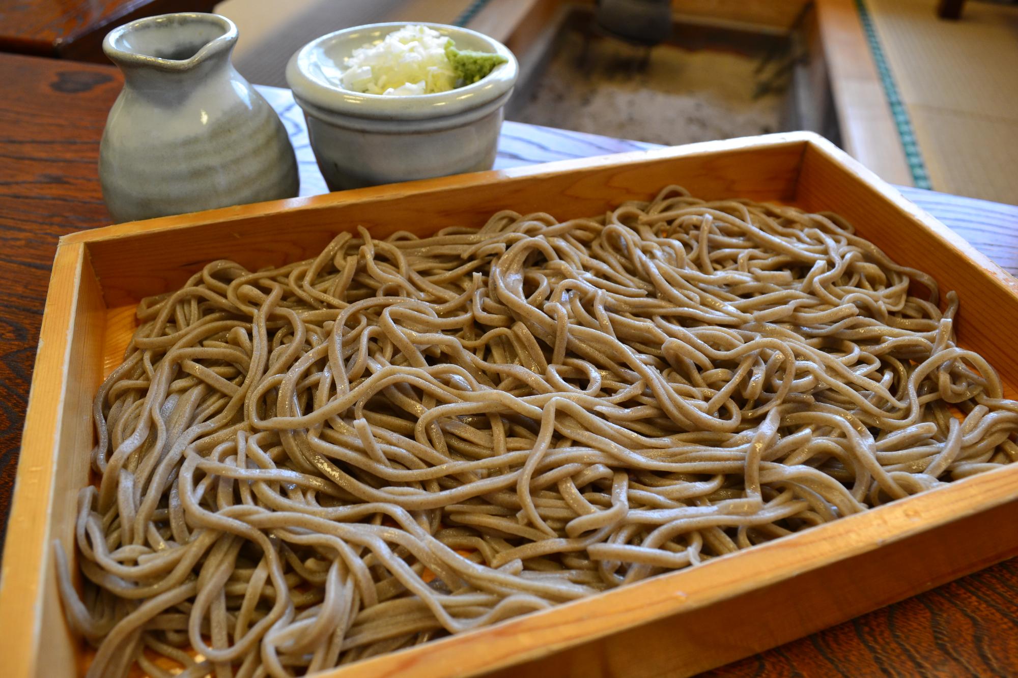 ふるさと味来館そばメニュー